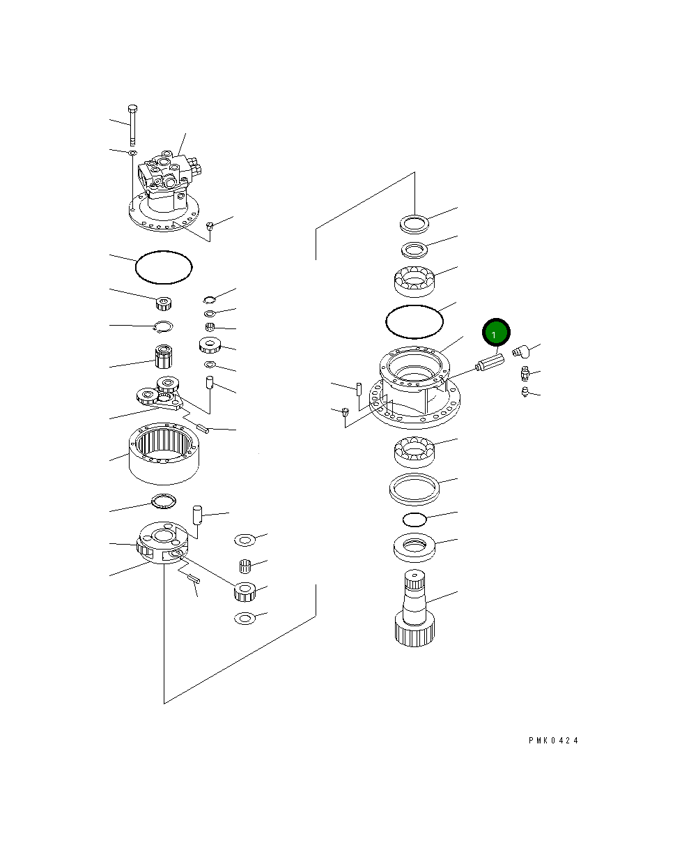 Корпус 203-26-61142 Komatsu