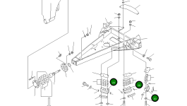 Направляющая 235-70-31130 Komatsu