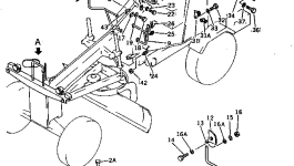 Кронштейн 237-06-14170 Komatsu