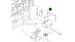 Кронштейн 6240-51-5550 Komatsu