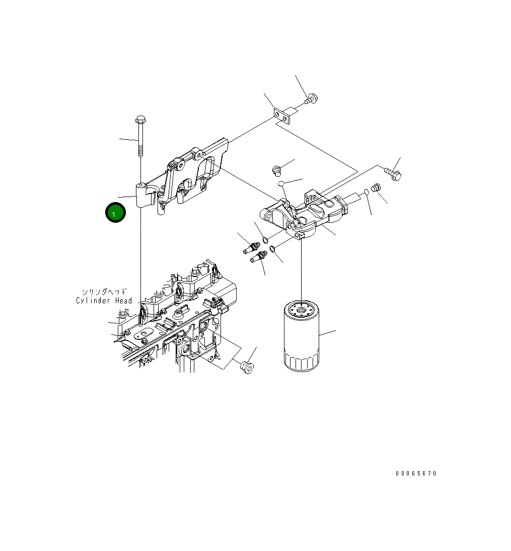 Опора 6745-71-6240 Komatsu