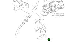 Кронштейн 421-62-42240 Komatsu