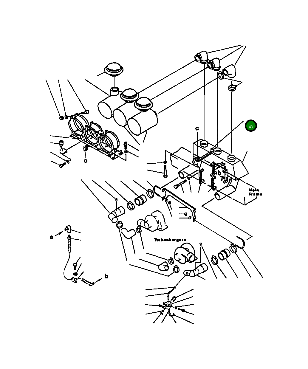 Кронштейн 561-02-62141 Komatsu