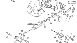 Палец 22W-43-24120 Komatsu