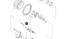 Палец 21T-27-71440 Komatsu