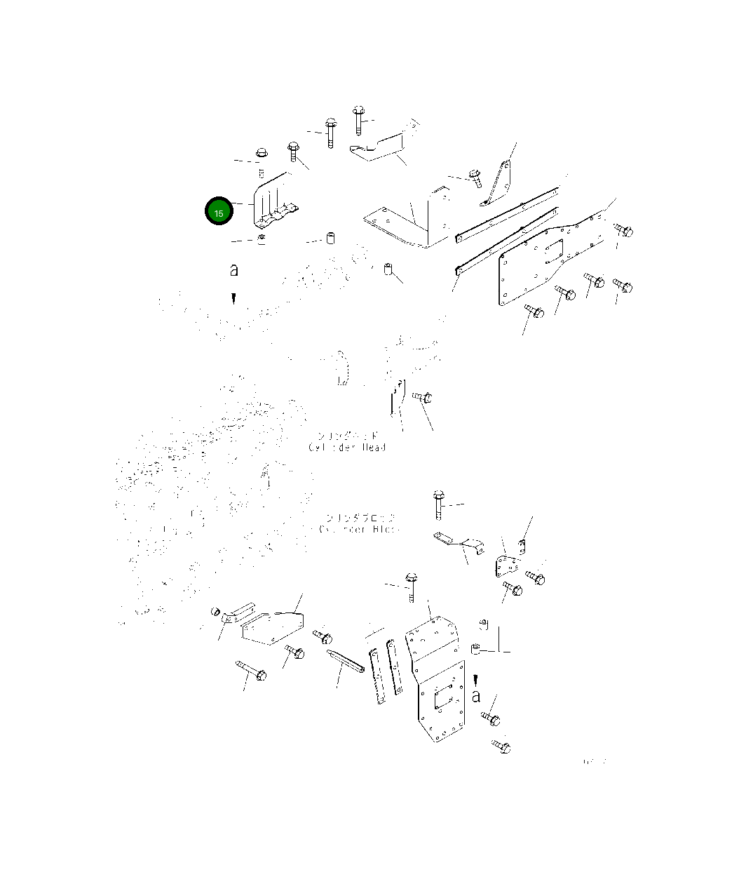 Кронштейн 6755-81-8750 Komatsu
