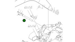 Палец 22B-70-11310 Komatsu