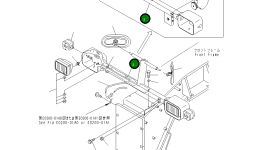 Кронштейн 23B-06-44611 Komatsu