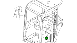 Опора 22M-54-25190 Komatsu