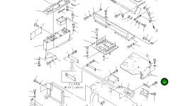 Кронштейн 569-54-63313 Komatsu