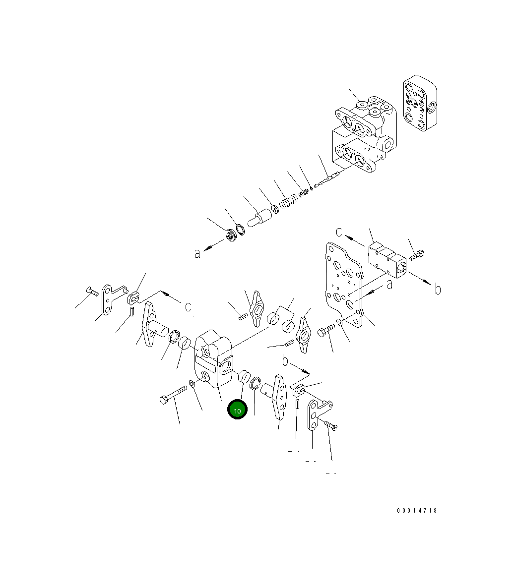 Корпус 702-16-72570 Komatsu