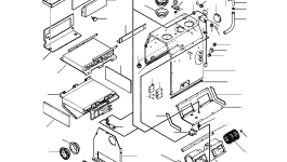 Основание фильтра 202-479 Komatsu