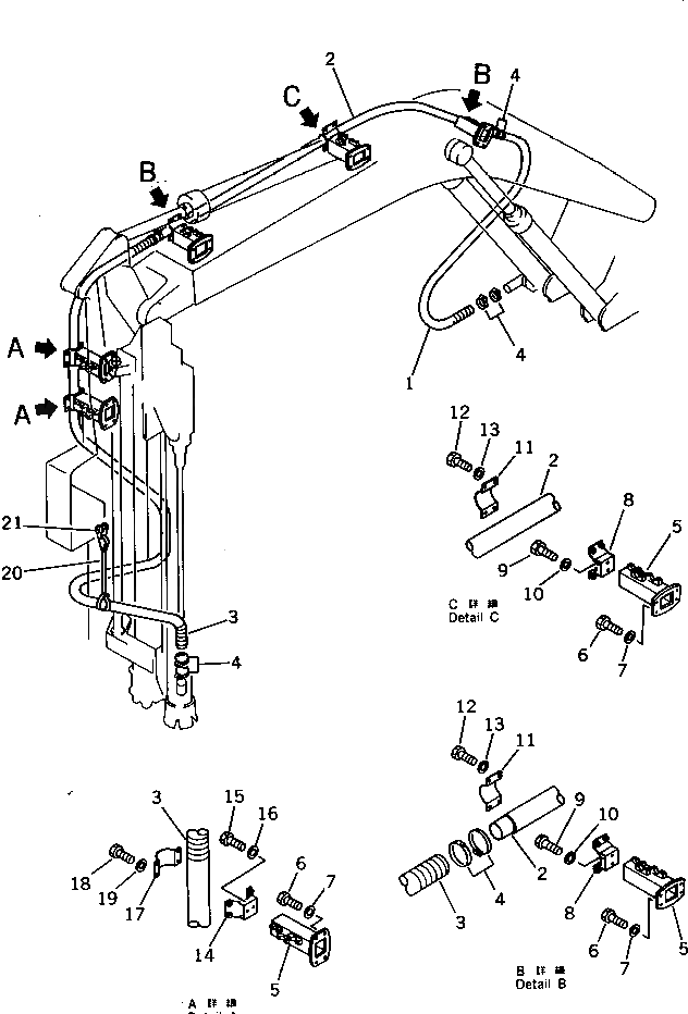 Кронштейн 22S-76-11390 Komatsu