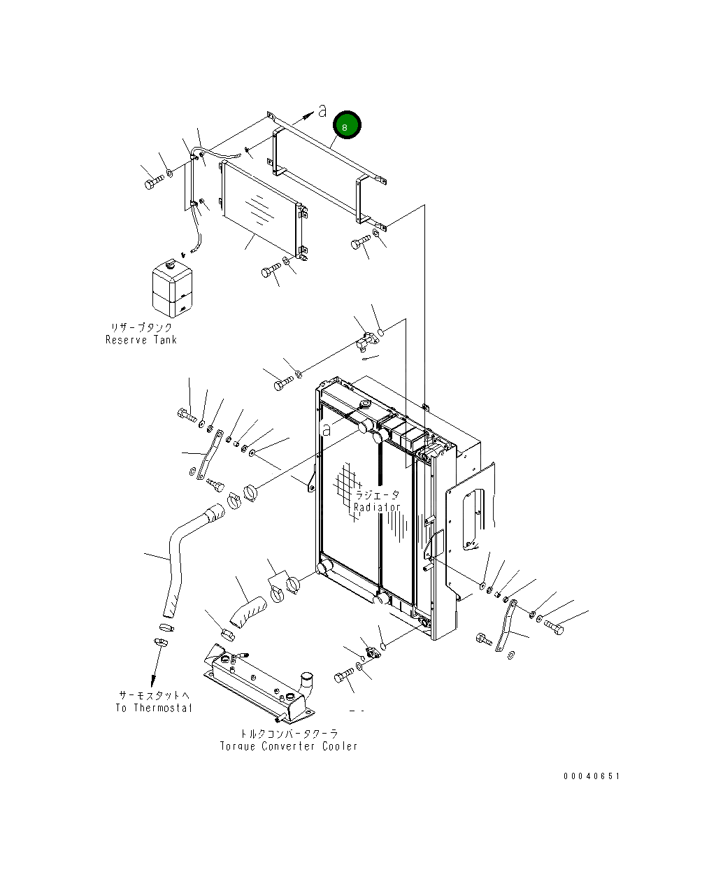Кронштейн 423-S62-4260 Komatsu