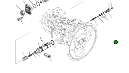 Палец 708-2L-35281 Komatsu