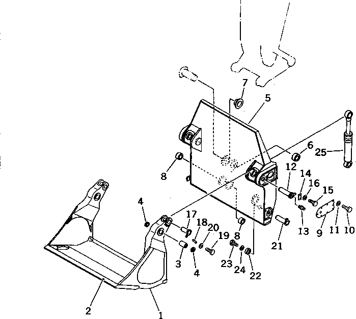 Палец 21N-919-7790 Komatsu