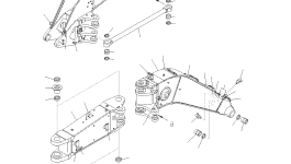 Кронштейн 208-70-64312 Komatsu
