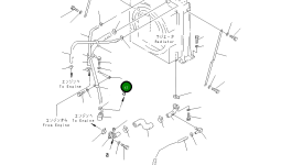 Кронштейн 235-03-11350 Komatsu