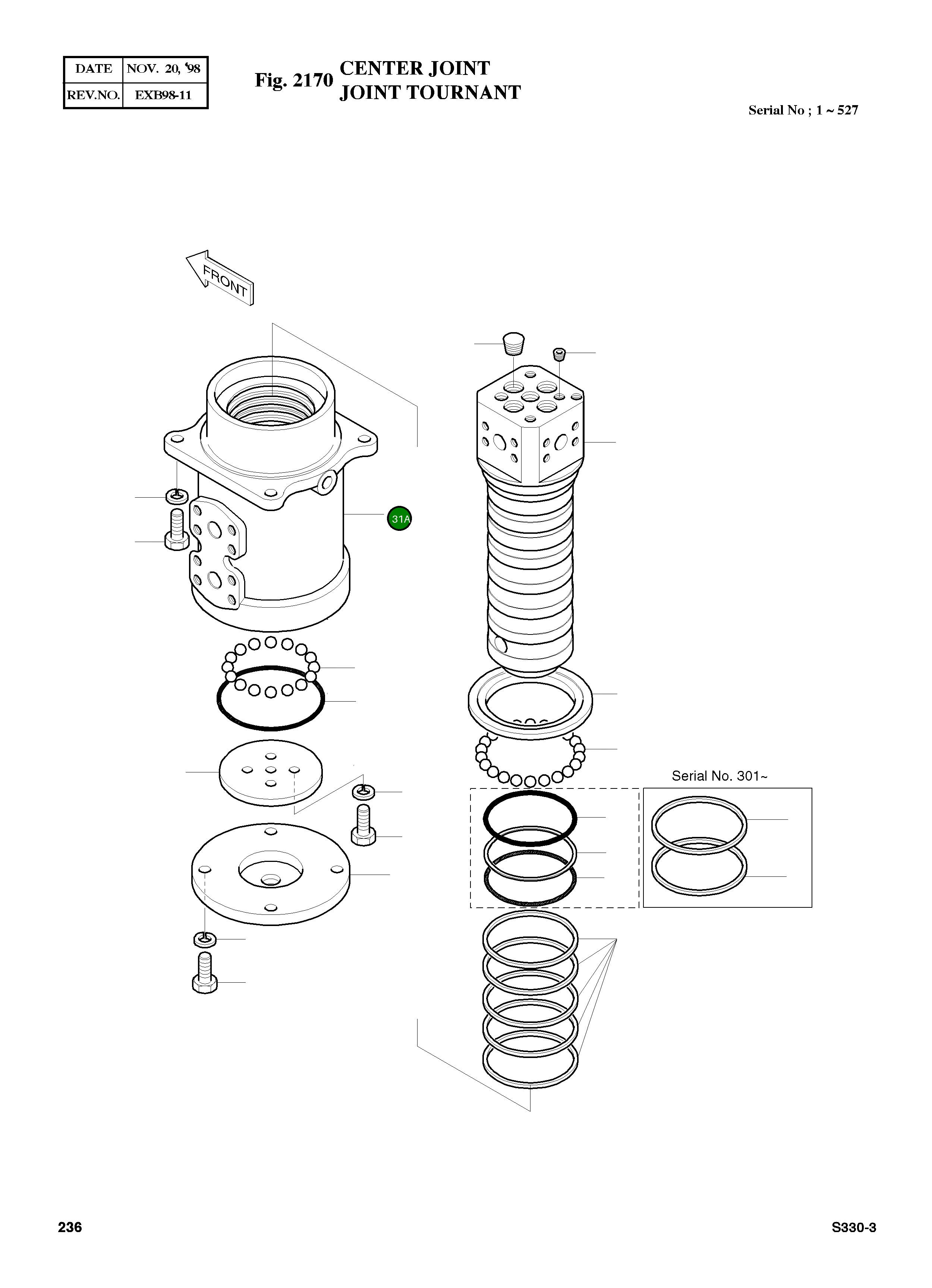 Корпус 2481-1008C Komatsu