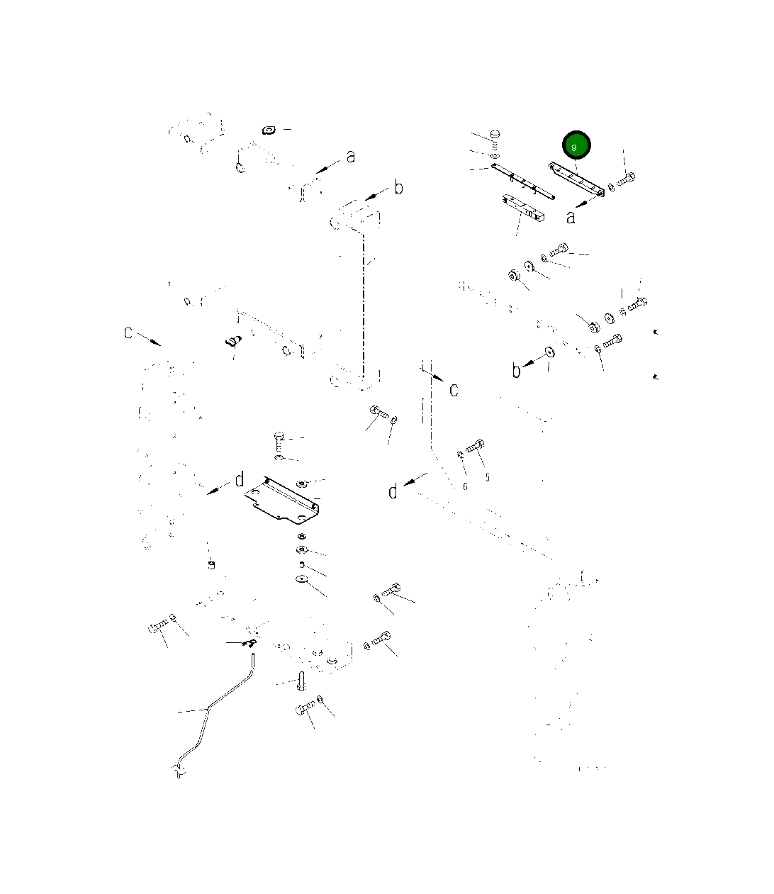 Кронштейн 419-03-52670 Komatsu
