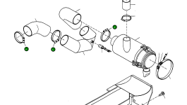Клипса 419-09-H2280 Komatsu
