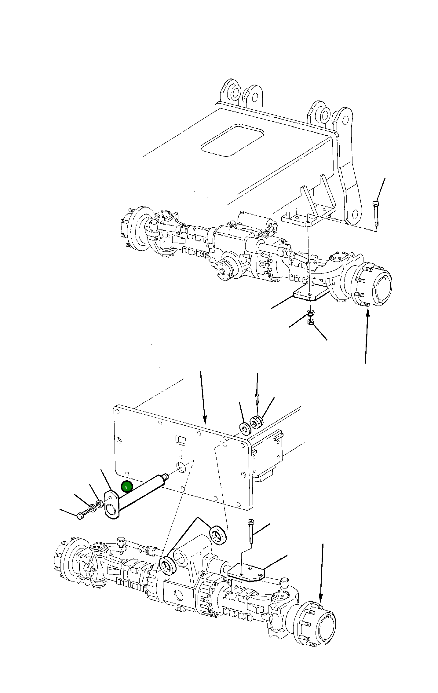Палец 21D-09-42110 Komatsu