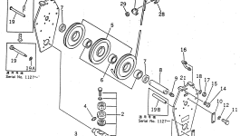 Палец 22X-70-13130 Komatsu