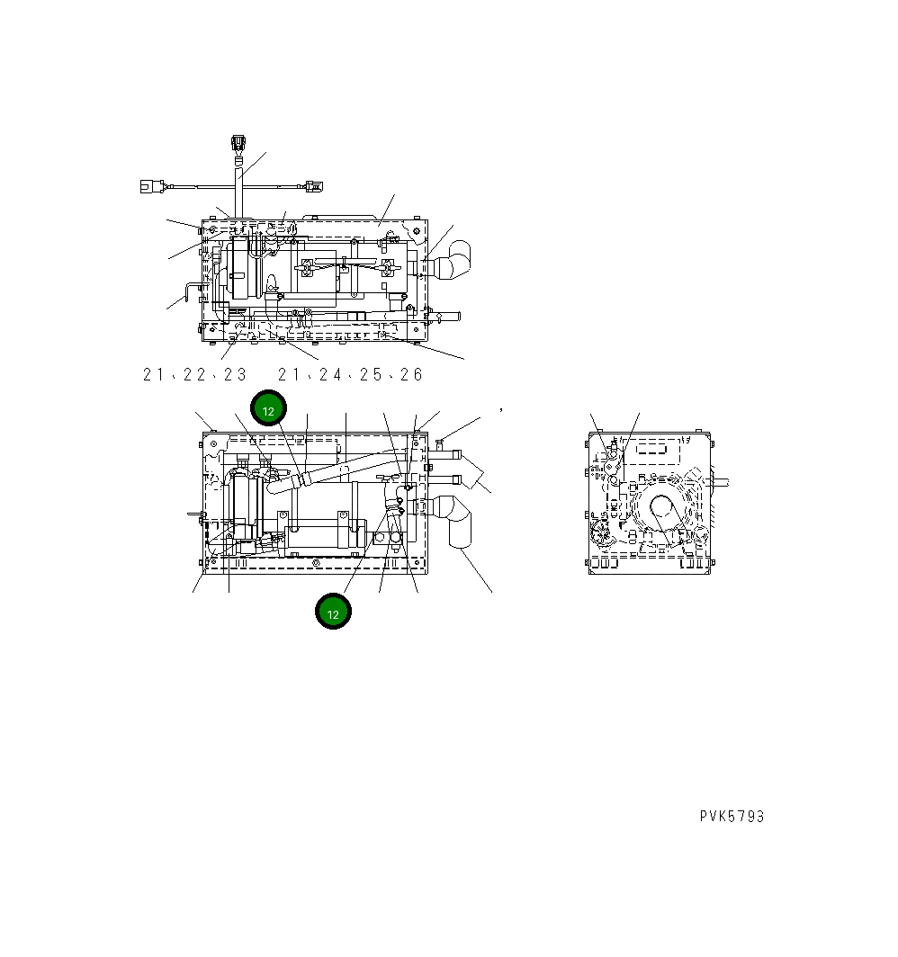 Колпак MK015 015 Komatsu