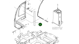 Лист 22M-54-21390 Komatsu