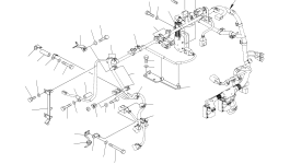 Кронштейн 6253-81-9680 Komatsu