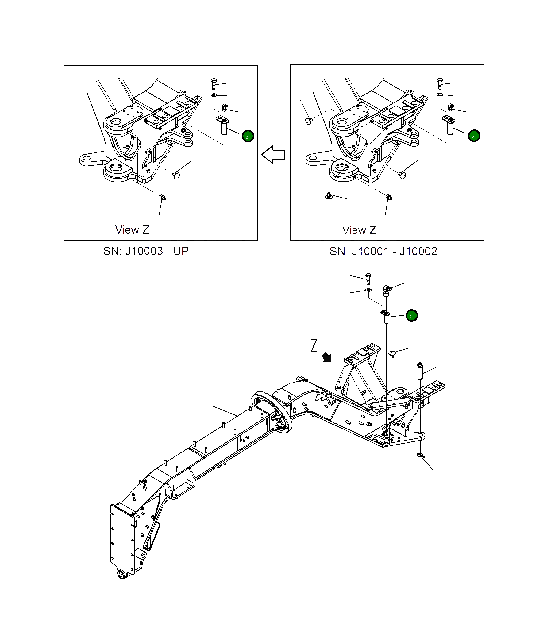 Палец 23H-46-11361 Komatsu