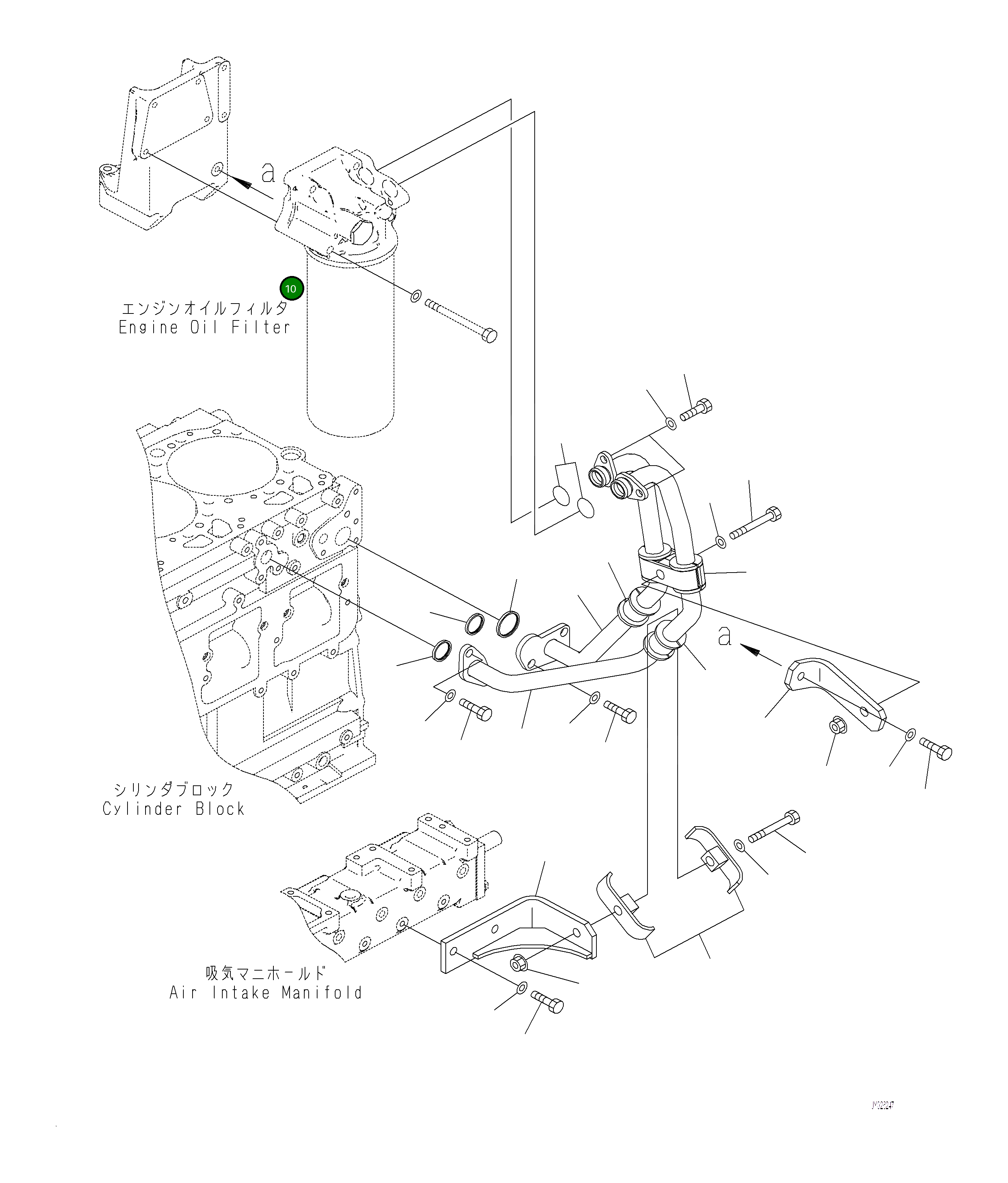 Кронштейн 6253-51-5170 Komatsu