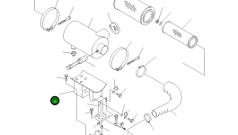 Кронштейн 6221-81-7830 Komatsu