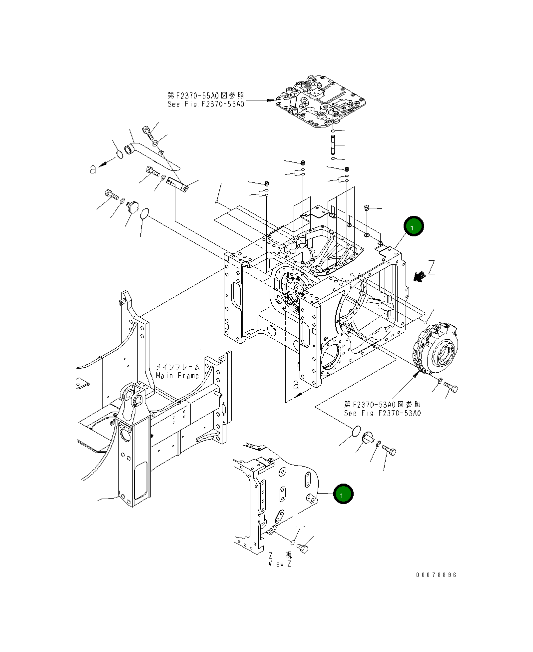 Корпус 134-22-67111 Komatsu