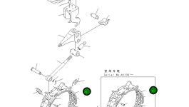 Лента тормоза в сборе 113-33-43112 Komatsu