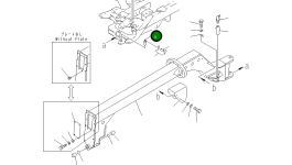 Палец 234-46-34130 Komatsu