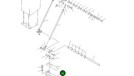 Кронштейн 23F-43-11110 Komatsu