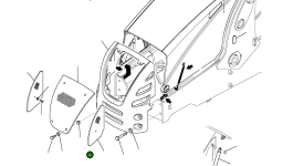 Клипса 42N-54-12260 Komatsu