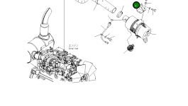 Кронштейн 201-01-81831 Komatsu