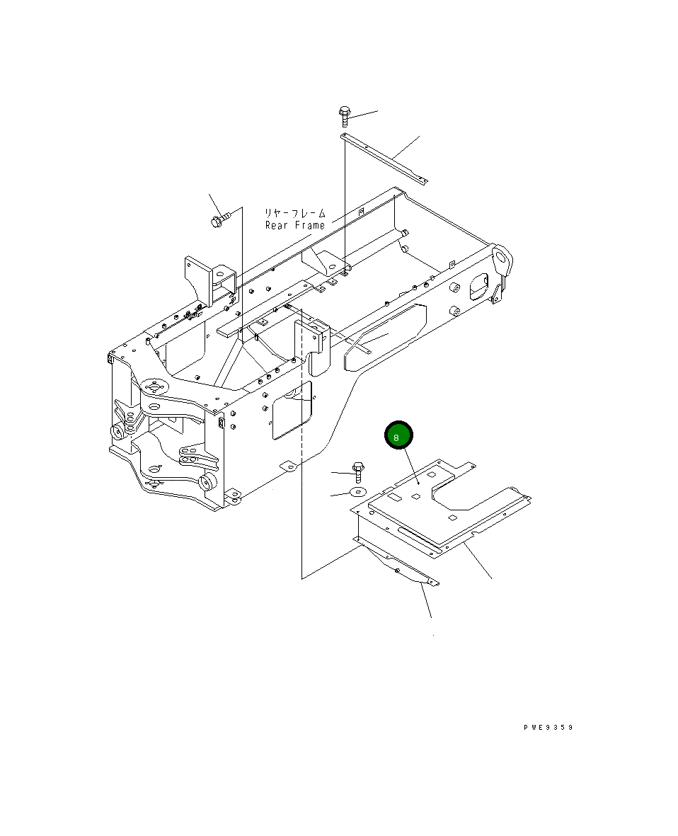 Лист 417-Z97-2730 Komatsu