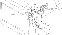 Кронштейн 566-43-82110 Komatsu