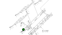 Кронштейн 8248-75-2181 Komatsu