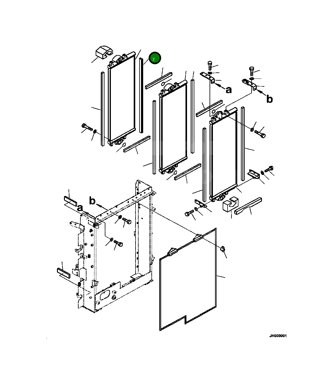 Лист 206-03-31490 Komatsu