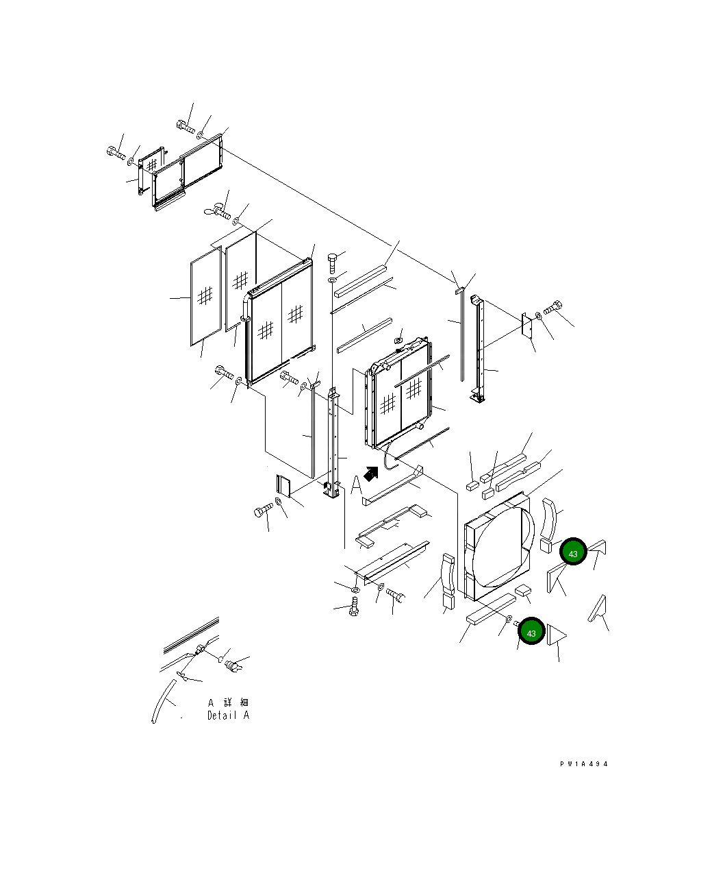 Лист 21M-03-15510 Komatsu
