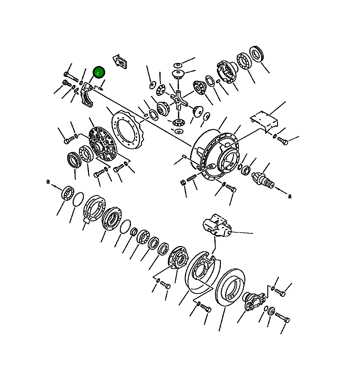 Колпак 421-22-11670 Komatsu