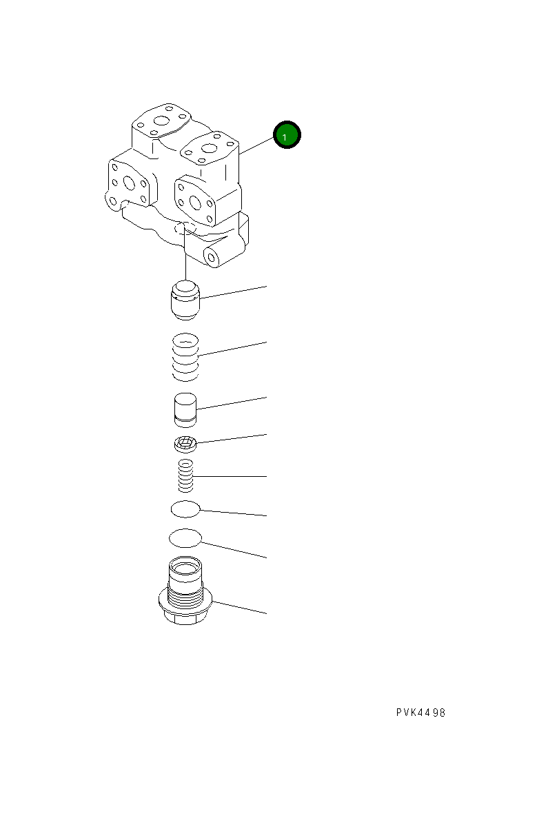 Корпус 14X-62-16110 Komatsu