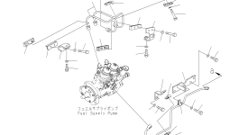 Кронштейн 6262-71-4320 Komatsu