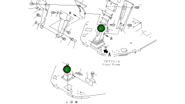Опора 417-54-22270 Komatsu