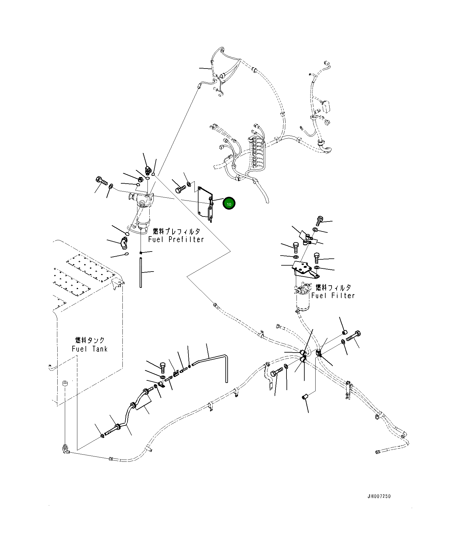 Кронштейн 20Y0441273 Komatsu