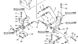 Кронштейн 114-62-47130 Komatsu